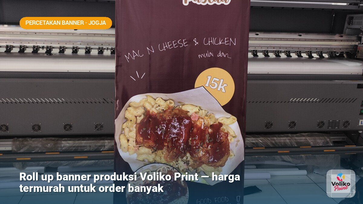percetakan banner termurah — produksi Voliko Print Yogyakarta