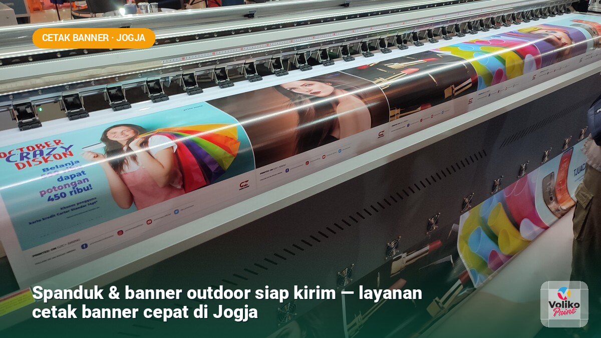 cetak banner cepat — banner outdoor siap kirim dari Jogja