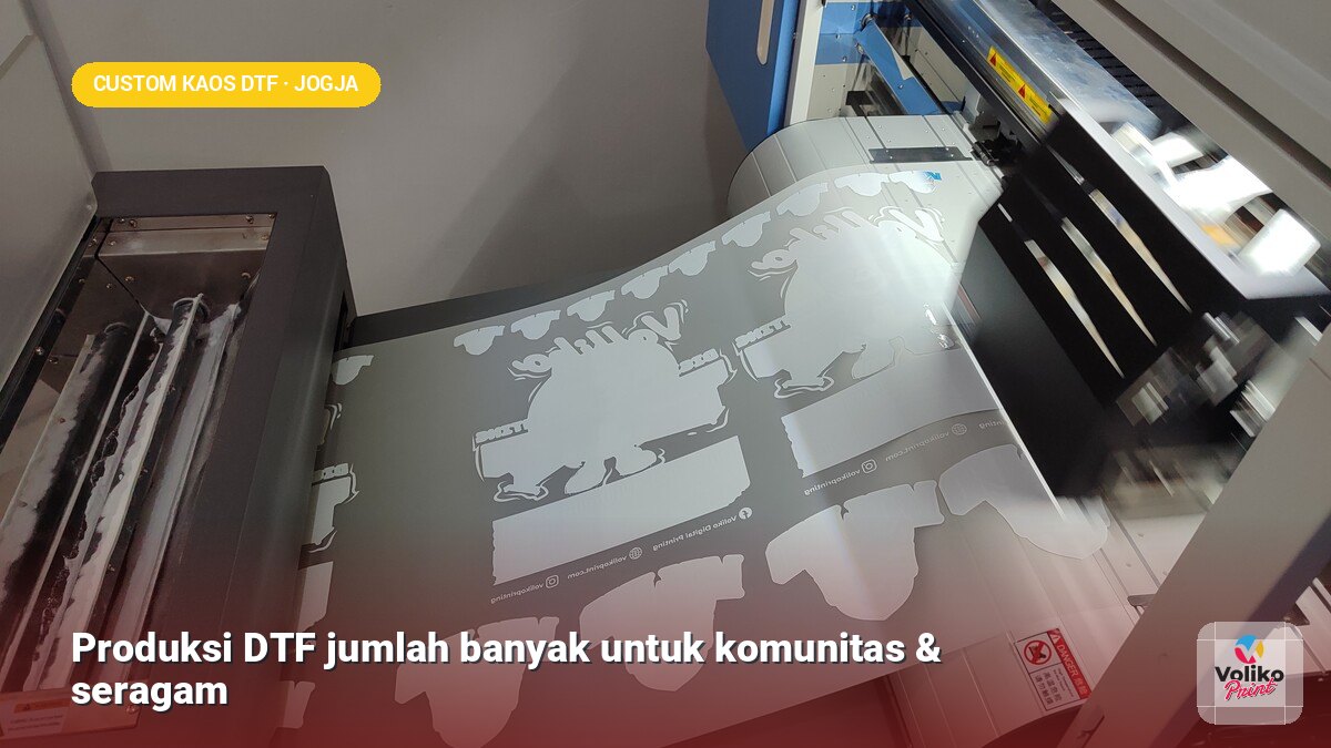 custom kaos dtf jogja - produksi jumlah banyak komunitas seragam