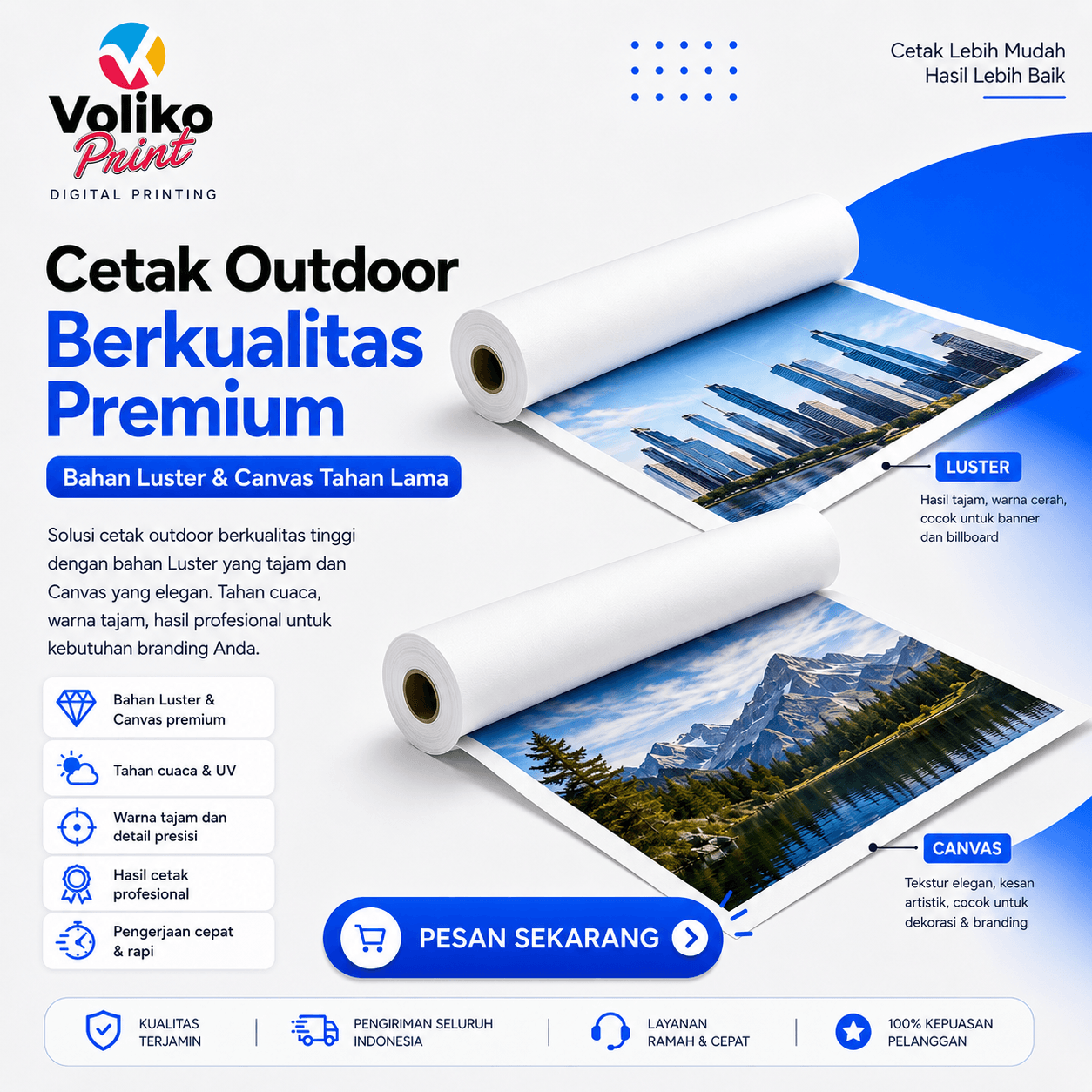 Cetak Canvas