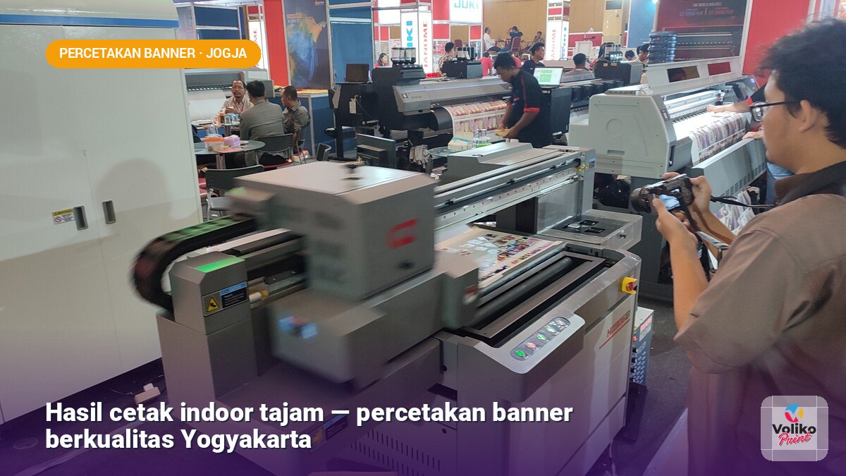 percetakan banner berkualitas yogyakarta — hasil cetak indoor tajam