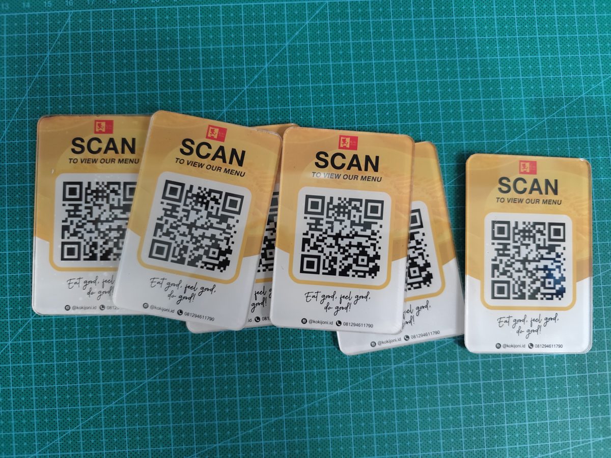 Kartu Menu QR